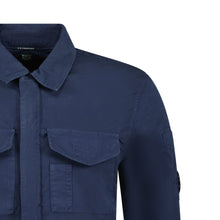 Load image into Gallery viewer, Cp Company Gabardine Lens Shirt In Navy
