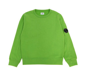 Cp Company Junior Lens Sweatshirt In Green