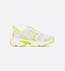 Dior Chrome Ladies Trainers In Lime Green ( no box )