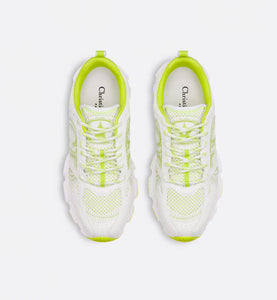 Dior Chrome Ladies Trainers In Lime Green ( no box )