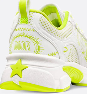 Dior Chrome Ladies Trainers In Lime Green ( no box )