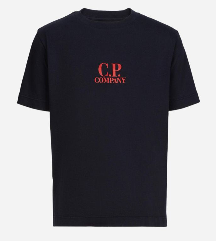 Cp Company Big Sailor Logo T-Shirt Black