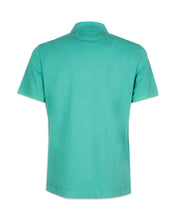 Load image into Gallery viewer, Cp Company Stretch Piquet Quarter Zip Polo Shirt Frosty Green (Pre-Order: Due Approx. 28th Feb)
