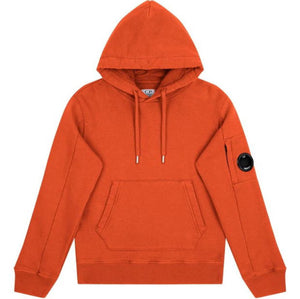 Cp Company Junior Lens Overhead Hoodie In Harvest Pumpkin