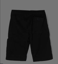 Load image into Gallery viewer, Cp Company Junior Stretch Gabardine Bermuda Cargo Shorts Black
