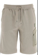 Load image into Gallery viewer, Cp Company Metropolis Series Diagonal Raised Shorts in Seneca Rock
