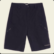 Load image into Gallery viewer, Cp Company Rip-Stop Cargo Bermuda Shorts In Navy
