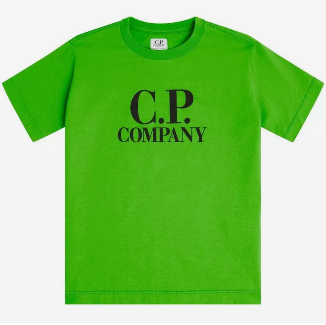 Cp Company Junior Goggle T-Shirt Green