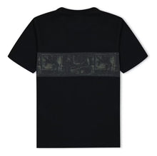 Load image into Gallery viewer, Cp Company Junior Camo Stripe T-Shirt In Black
