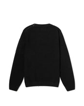 Load image into Gallery viewer, Cp Company Junior Merino Wool Knit In Black 055
