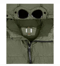 Load image into Gallery viewer, Cp Company Junior Saint Peter Goggle Down Gilet In Thyme
