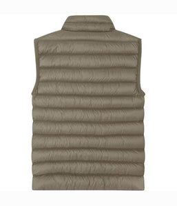 Cp Company Junior Ripstop Down Gilet In Silver Sage