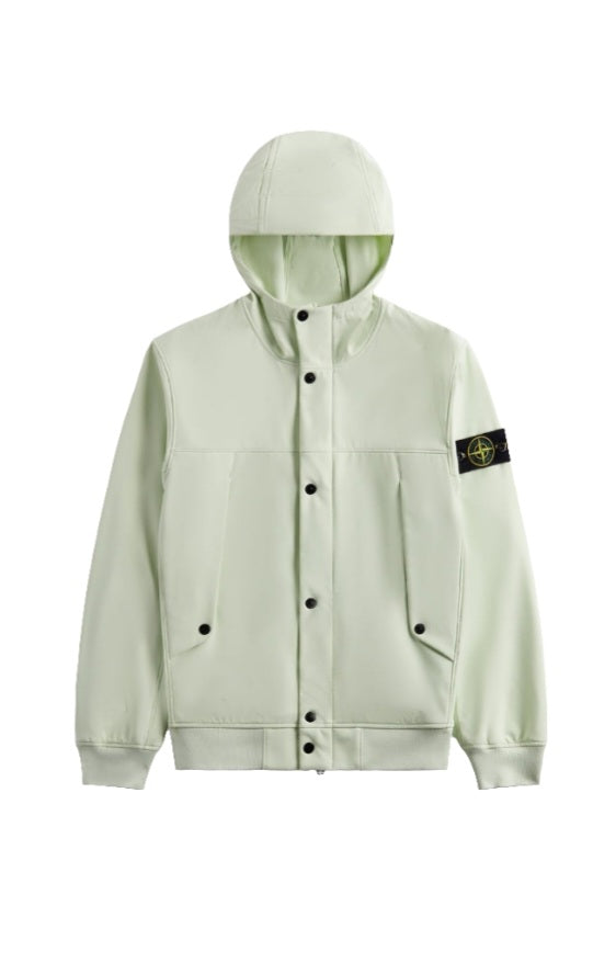 Stone island soft shell r green hotsell