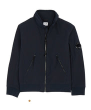 Load image into Gallery viewer, Cp Company Junior Soft Shell Lens Jacket in Navy
