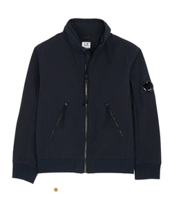 Cp Company Junior Soft Shell Lens Jacket in Navy