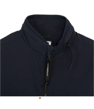 Load image into Gallery viewer, Cp Company Junior Soft Shell Lens Jacket in Navy
