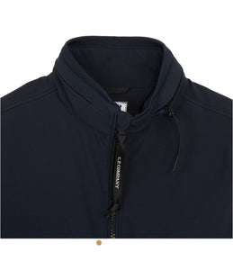 Cp Company Junior Soft Shell Lens Jacket in Navy