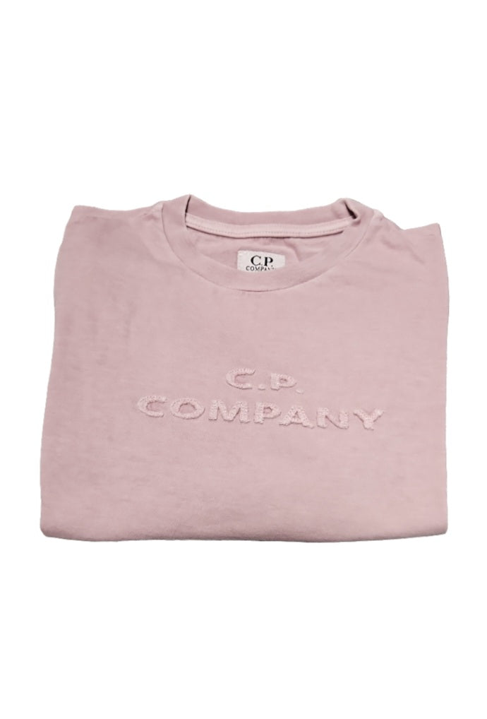 Cp Company Junior 056 T-Shirt In Rose Pink