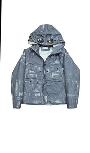 Cp Company Junior Padded Protek Goggle Jacket In Grey