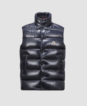 Load image into Gallery viewer, Moncler Tibb Down Gilet In Navy
