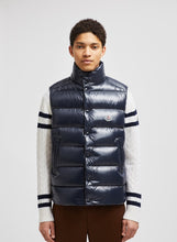 Load image into Gallery viewer, Moncler Tibb Down Gilet In Navy
