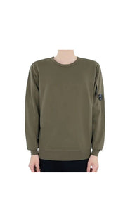 Cp Company Light Fleece Lens Sweatshirt in Butternut Brown (Pre-Order: Due Approx. 28th Feb)