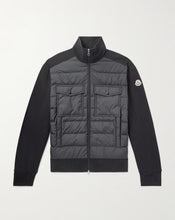 Load image into Gallery viewer, Moncler Zip-Up Cardigan In Black
