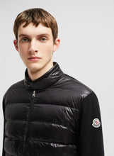 Load image into Gallery viewer, Moncler Wool Down Cardigan In Black
