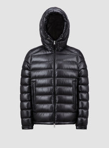 Moncler Besines Down Jacket In Navy