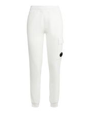 Load image into Gallery viewer, Cp Company Junior Lens Jogging Bottoms in White
