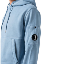 Load image into Gallery viewer, Cp Company Garment Dyed Overhead Lens Hoodie In Riviera Blue (Pre-Order: Due Approx. 28th Feb)
