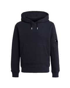 Cp Company Junior Lens Overhead Hoodie In Navy