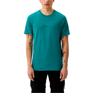 Cp Company Small Centre Logo T-Shirt In Frosty Green