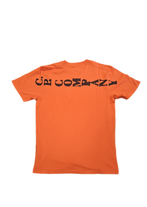 Cp Company 30-1 Horizontal Logo T-Shirt In Harvest Pumpkin