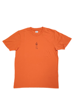 Load image into Gallery viewer, Cp Company 30-1 Horizontal Logo T-Shirt In Harvest Pumpkin
