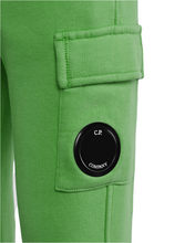 Load image into Gallery viewer, Cp Company Junior Lens Jogging Bottoms Green
