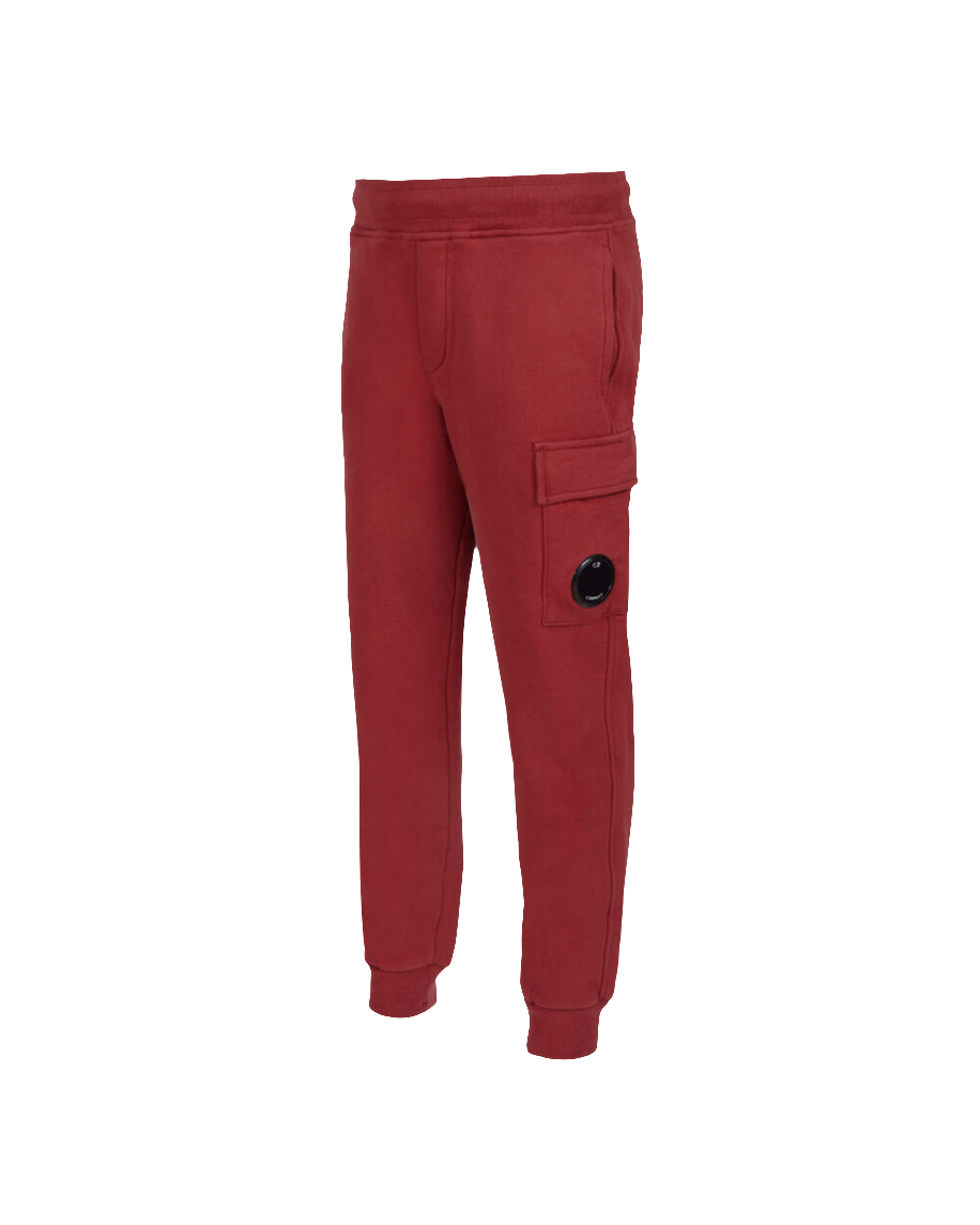 Cp Company Junior Lens Jogging Bottoms in Red