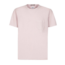 Load image into Gallery viewer, Cp Company Resist Dyed Pocket Logo T-Shirt 182A Pale Mauve
