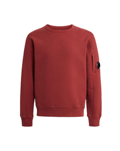 Cp Company Junior Lens Sweatshirt In Red