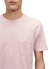 Load image into Gallery viewer, Cp Company Resist Dyed Pocket Logo T-Shirt 182A Pale Mauve
