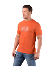 Load image into Gallery viewer, Cp Company Stamp Logo T-Shirt In Harvest Pumpkin
