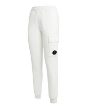 Load image into Gallery viewer, Cp Company Junior Lens Jogging Bottoms in White
