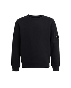 Cp Company Junior Lens Sweatshirt In Black