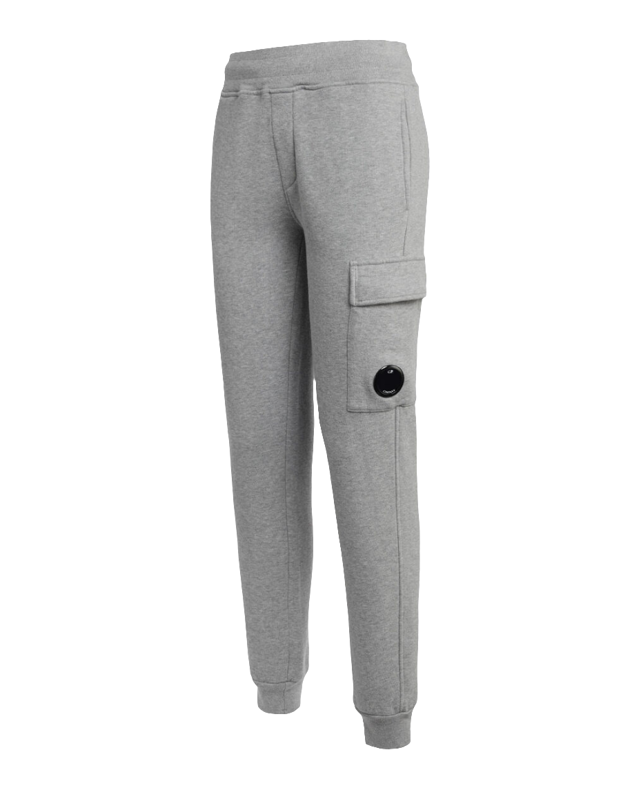 Cp Company Junior Lens Jogging Bottoms in Grey