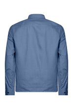 Load image into Gallery viewer, Cp Company Junior Gabardine Long Sleeve Lens Overshirt Riviera Blue
