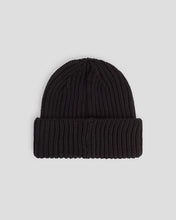 Load image into Gallery viewer, Junior Cp Company Merino Wool Goggle Beanie In Black
