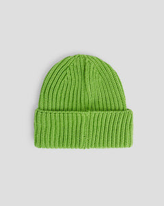 Junior Cp Company Merino Wool Goggle Beanie In Green