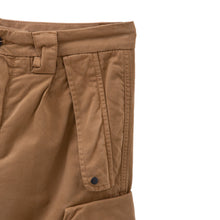 Load image into Gallery viewer, Cp Company Sateen Stretch Cargo Pants In Coffee Brown

