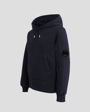 Load image into Gallery viewer, Cp Company Junior Lens Overhead Hoodie In Navy
