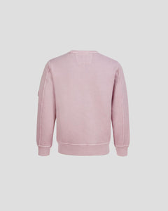 Cp Company Junior Lens Sweatshirt In Rose Pink 042